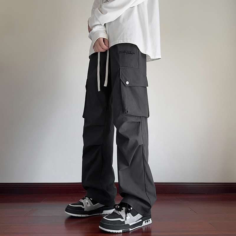 ドレープワイドパンツ