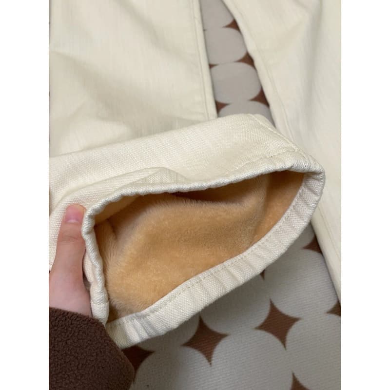 ナチュラル風合いワイドパンツ