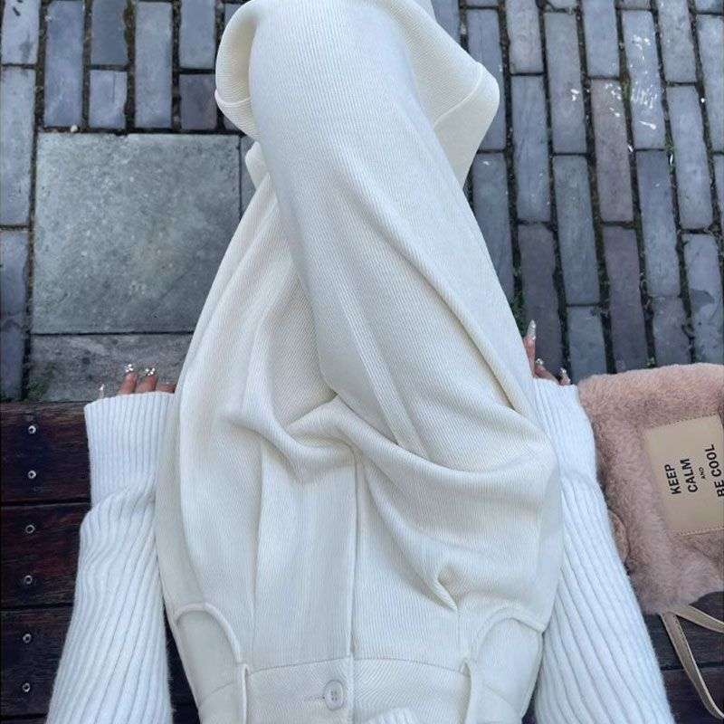 ニットワイドパンツ