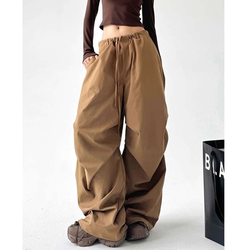 ドレープギャザーパンツ