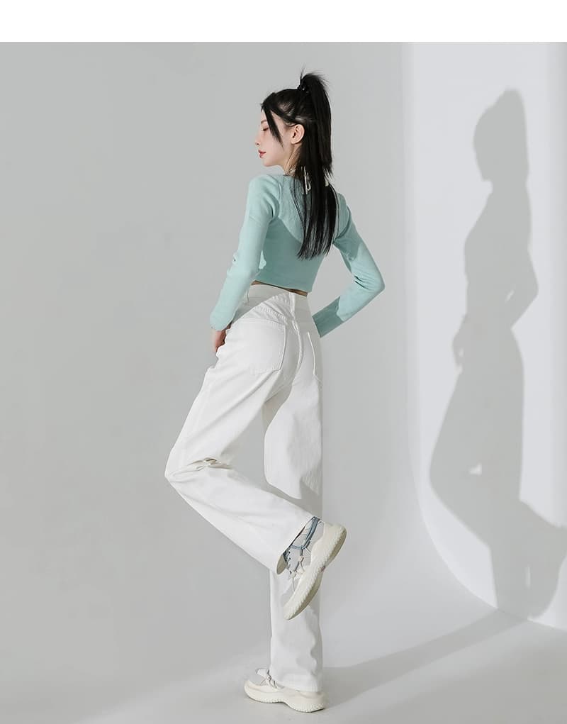 ワイドデニムパンツ 