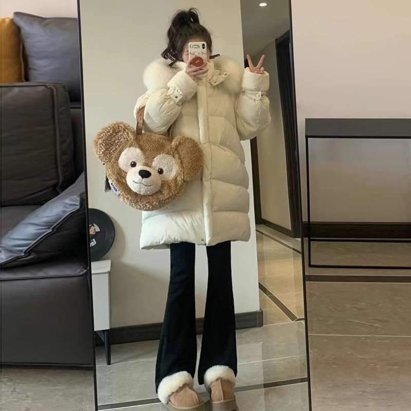 モコモコボアラインワイドパンツ