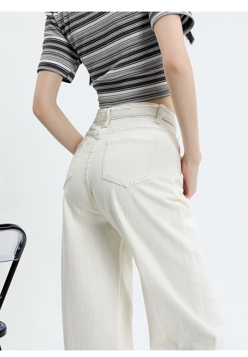 ワイドデニムパンツ 