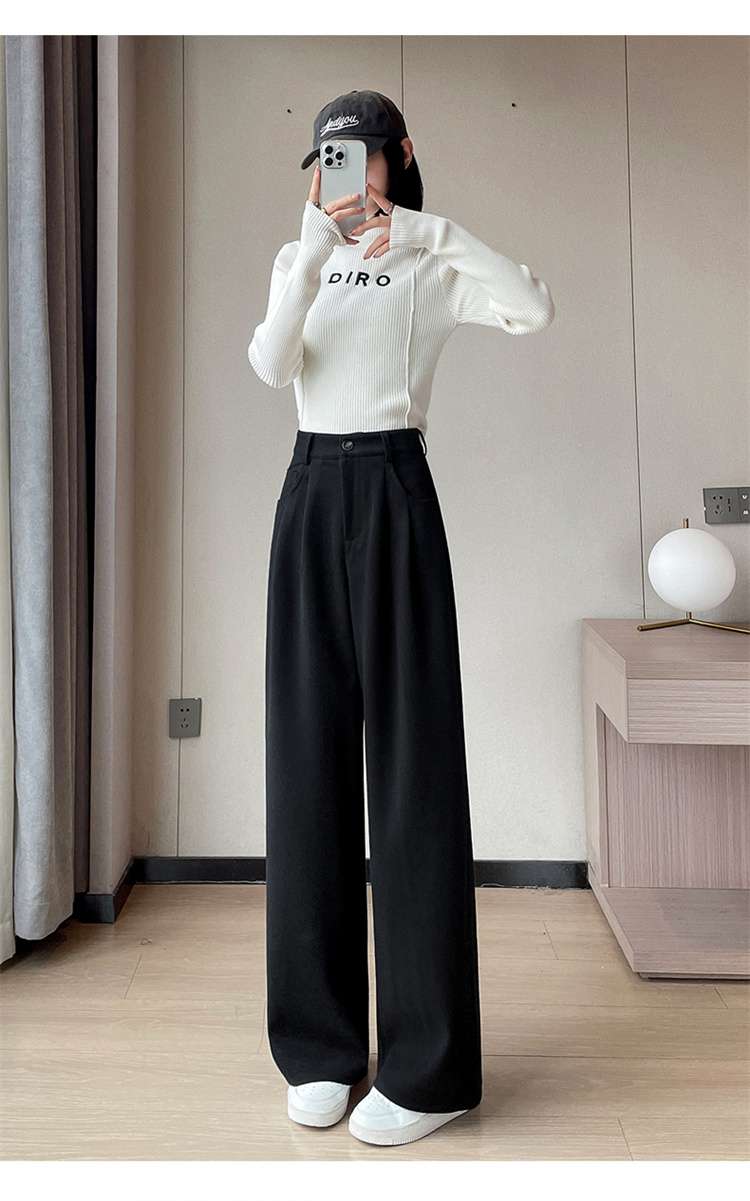 ワイドタックパンツ