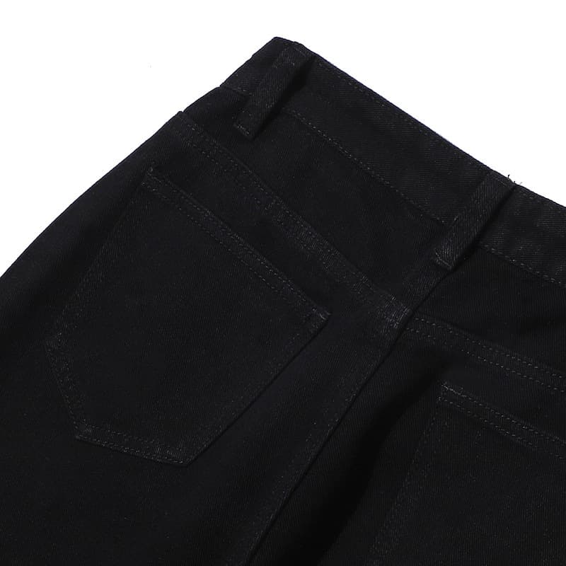 フリンジワイドタックパンツ