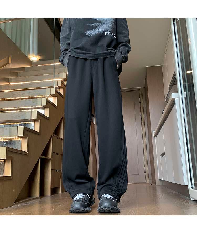 リラックスロングワイドパンツ