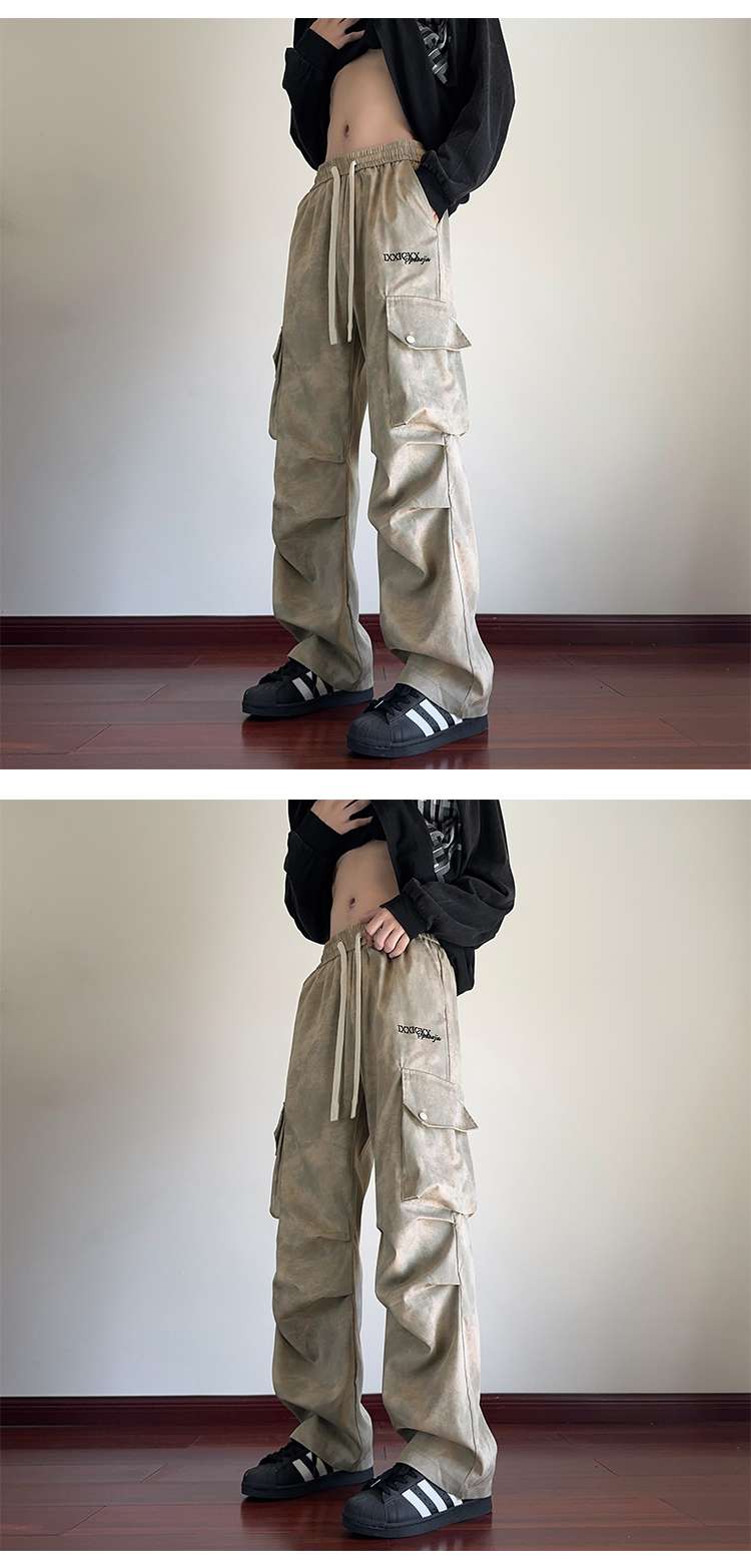 ドレープワイドパンツ