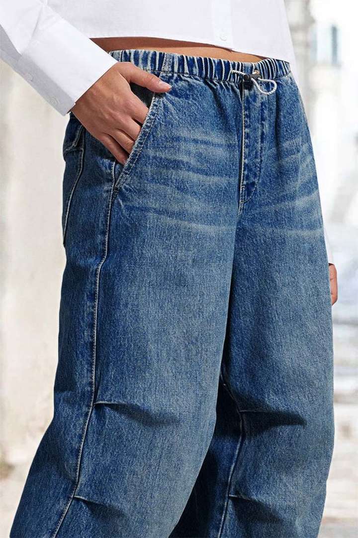 デニムワイドパンツ