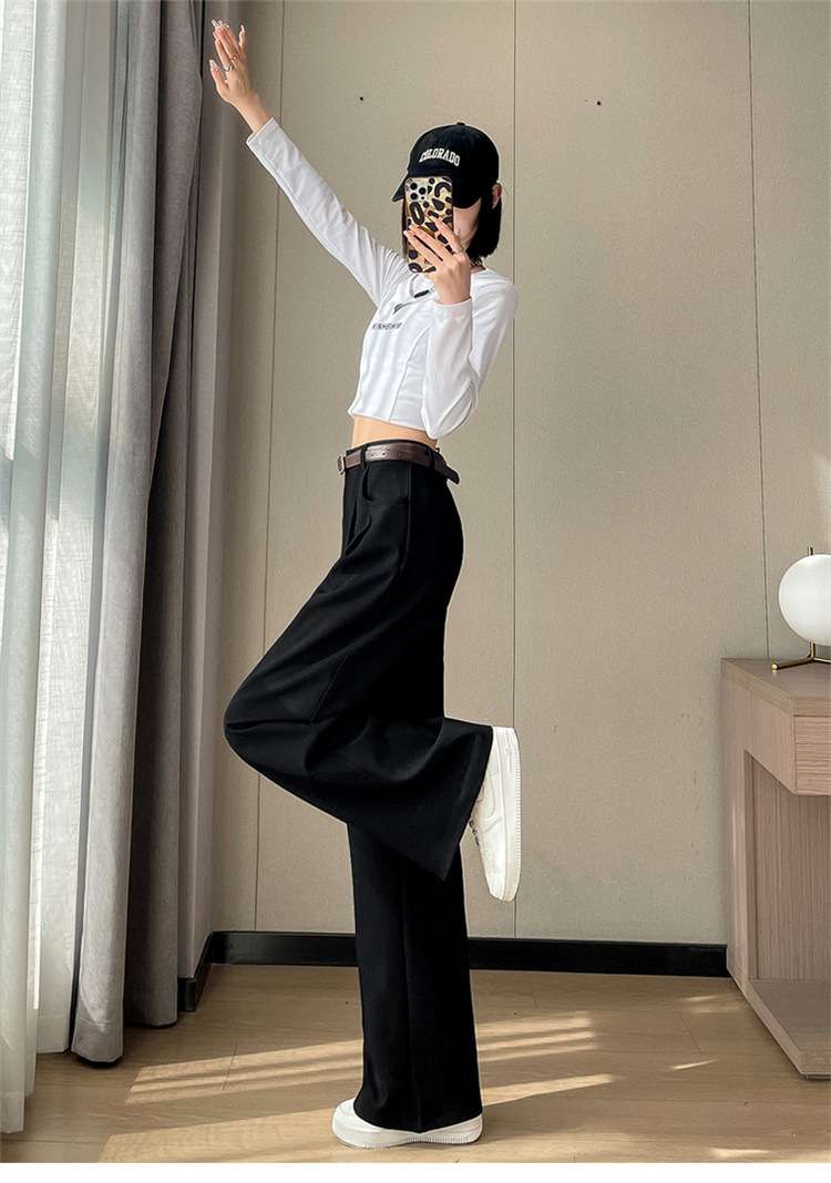 ハイウエストワイドパンツ