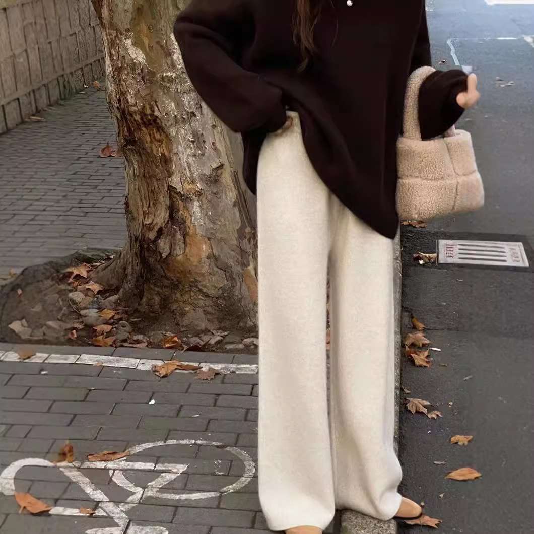 リラックスワイドパンツ