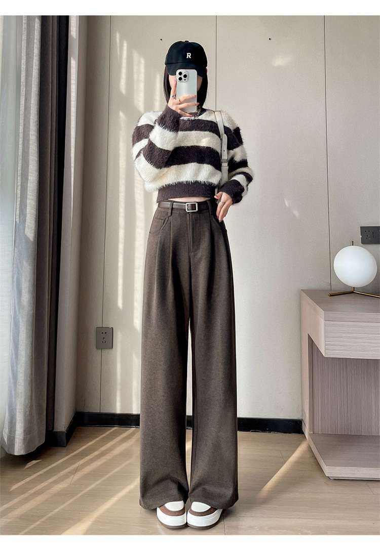 ワイドタックパンツ