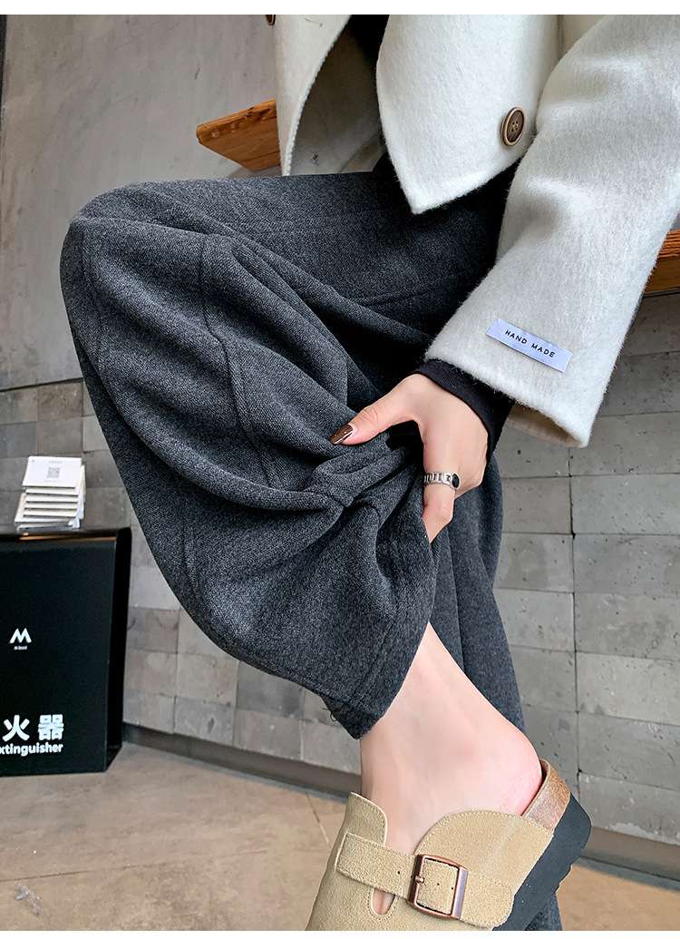 ハイウエストワイドパンツ