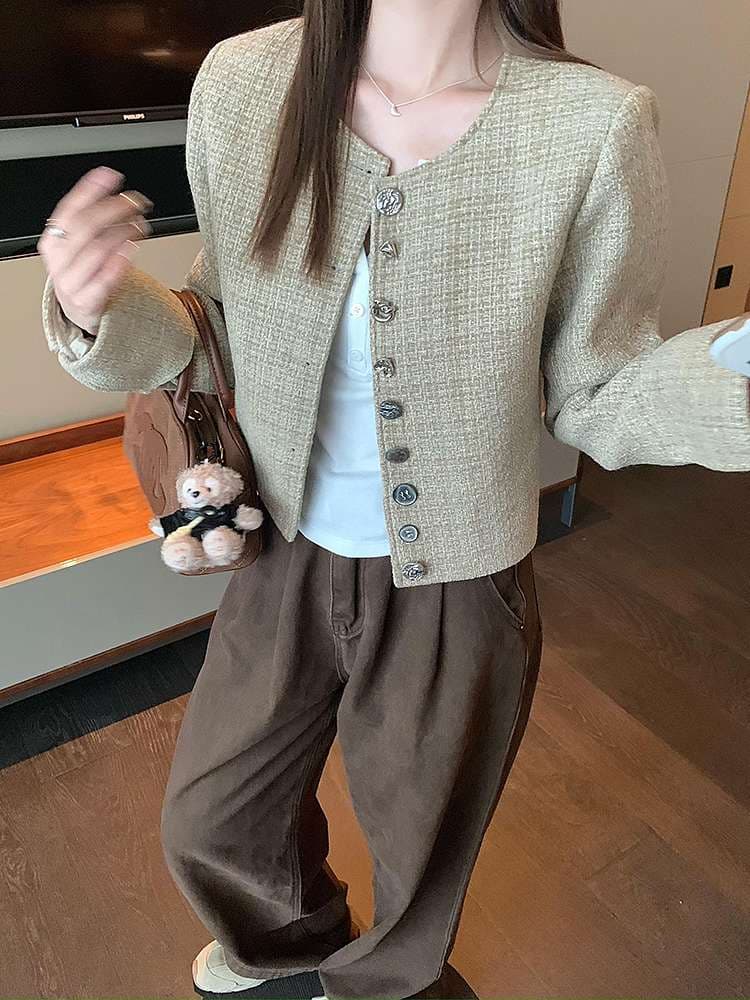 ワイドタックパンツ
