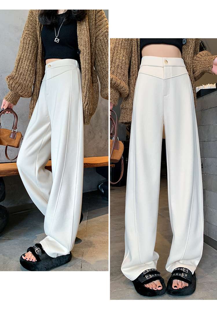 ハイウエストワイドパンツ