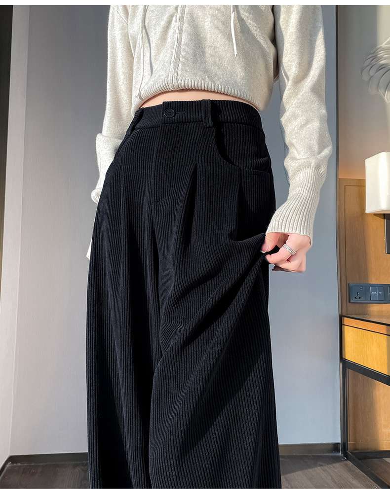 ハイウエストワイドパンツ