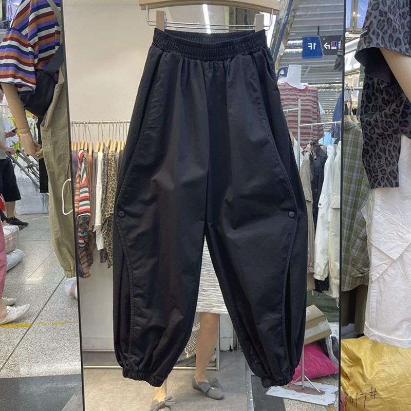 ギャザーワイドバルーンパンツ