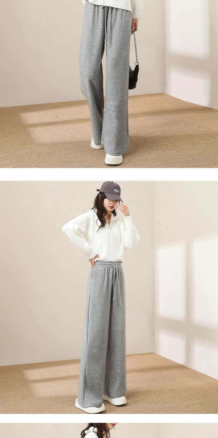 リラックスワイドロングパンツ
