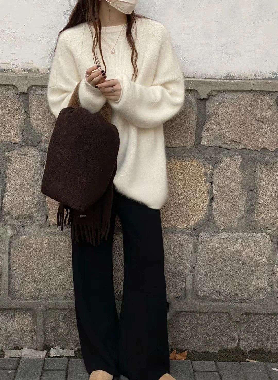 リラックスワイドパンツ