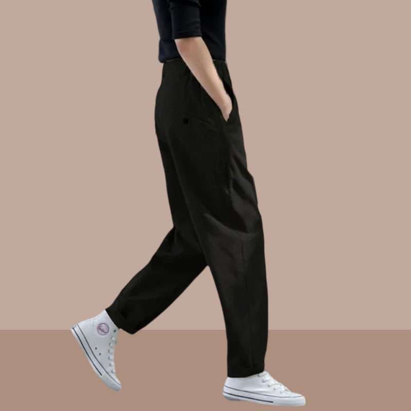 ワイドテーパードパンツ