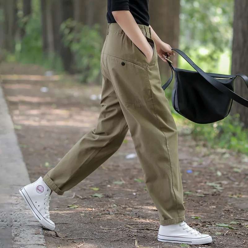 ワイドテーパードパンツ