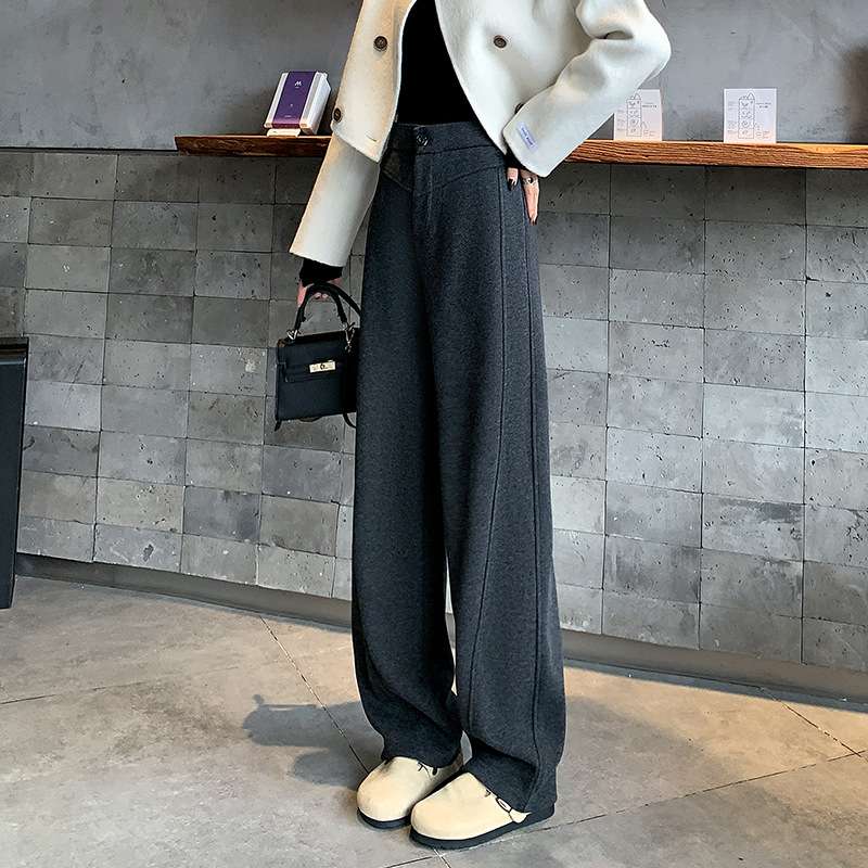 ハイウエストワイドパンツ