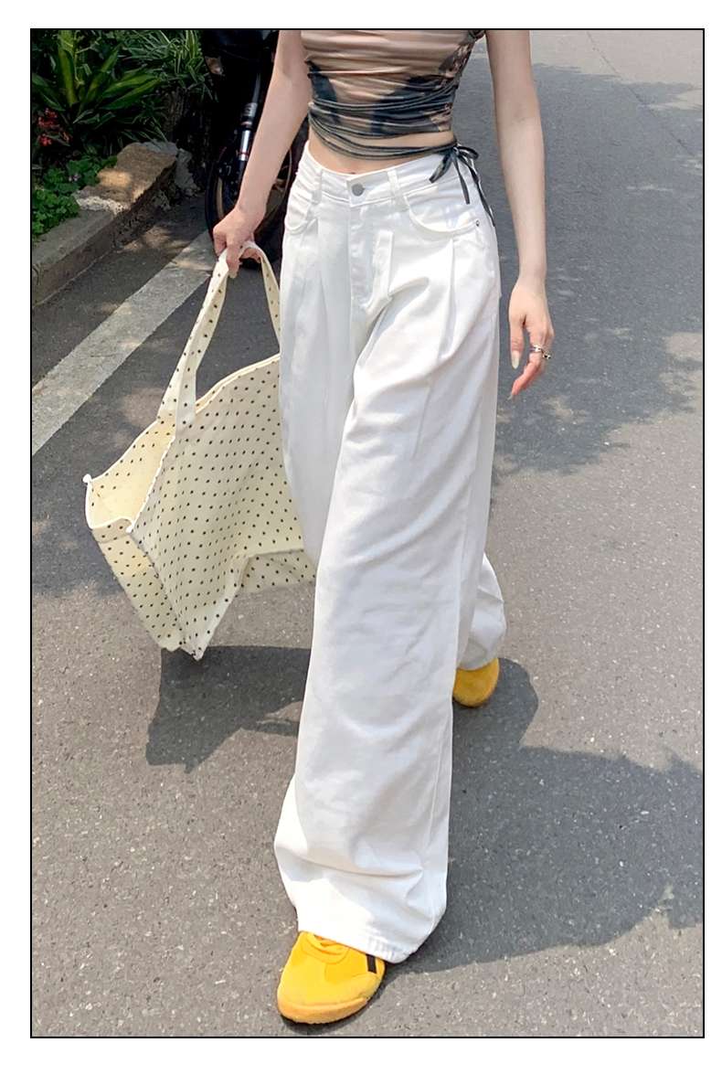 ハイウエストワイドパンツ 