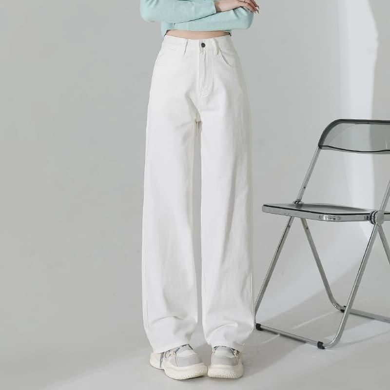 ワイドデニムパンツ 