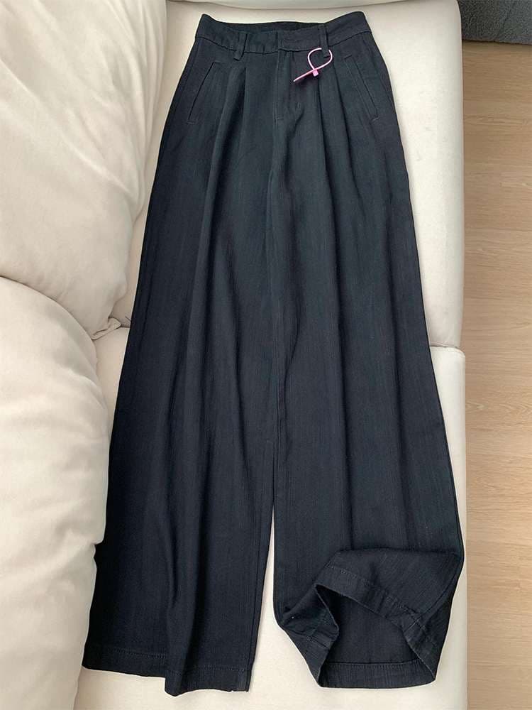 ワイドタックパンツ