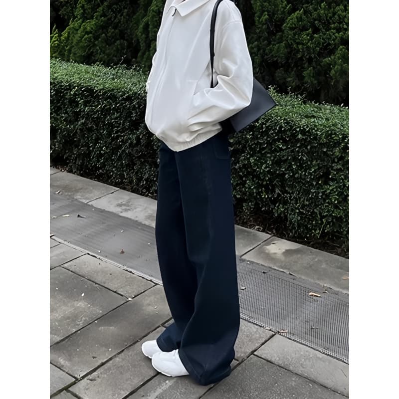 ワイドデニムパンツ