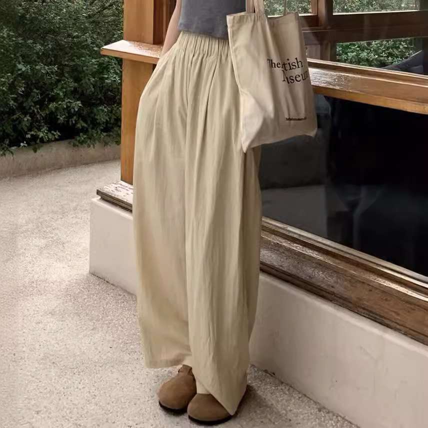 リラックスワイドロングパンツ