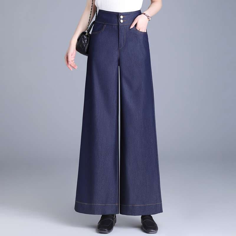  ハイウエストワイドパンツ