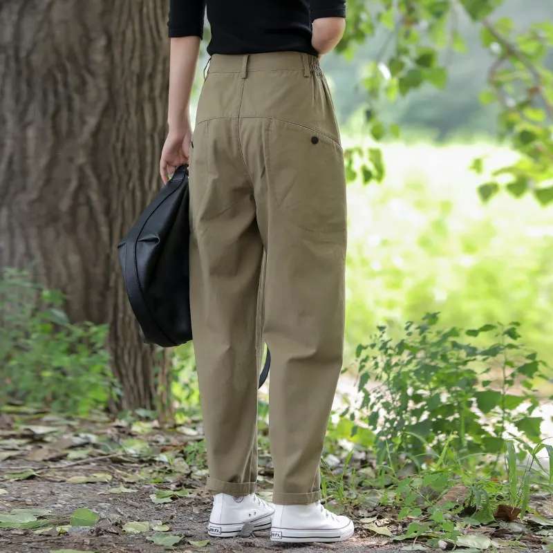 ワイドテーパードパンツ