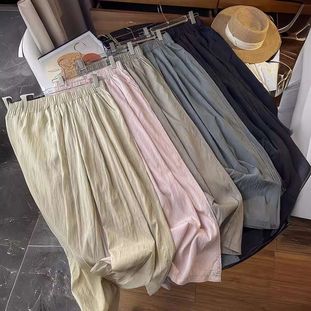 リラックスワイドロングパンツ