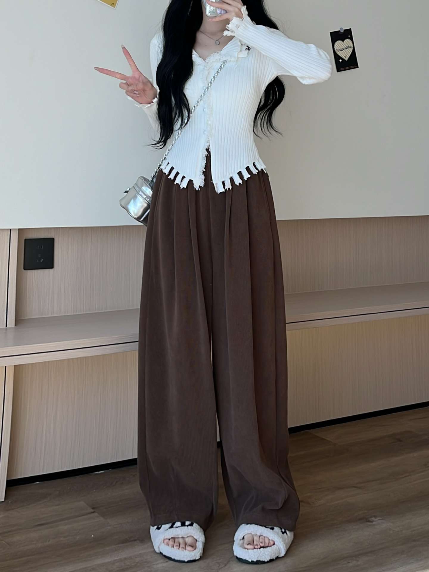 リラックスワイドパンツ