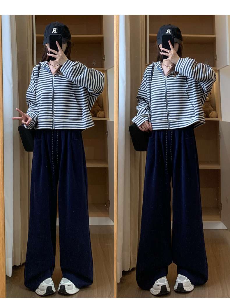 リラックスワイドパンツ