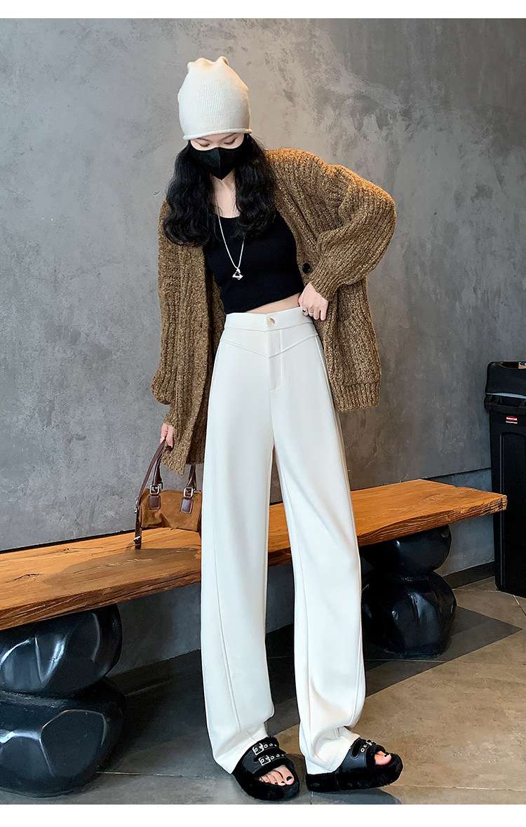 ハイウエストワイドパンツ