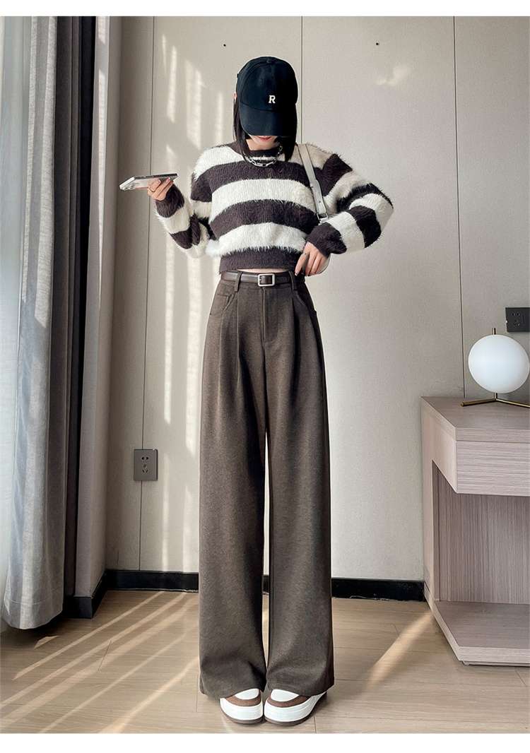 ワイドタックパンツ