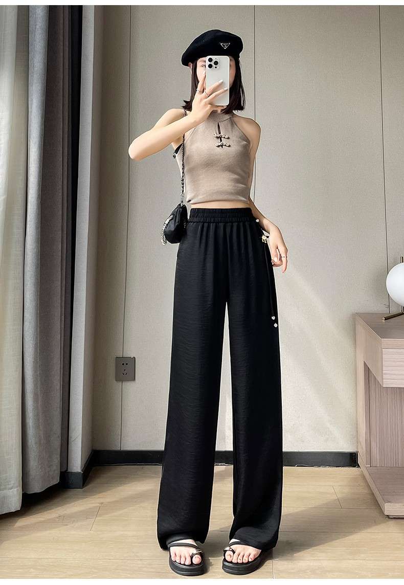 リラックスワイドパンツ